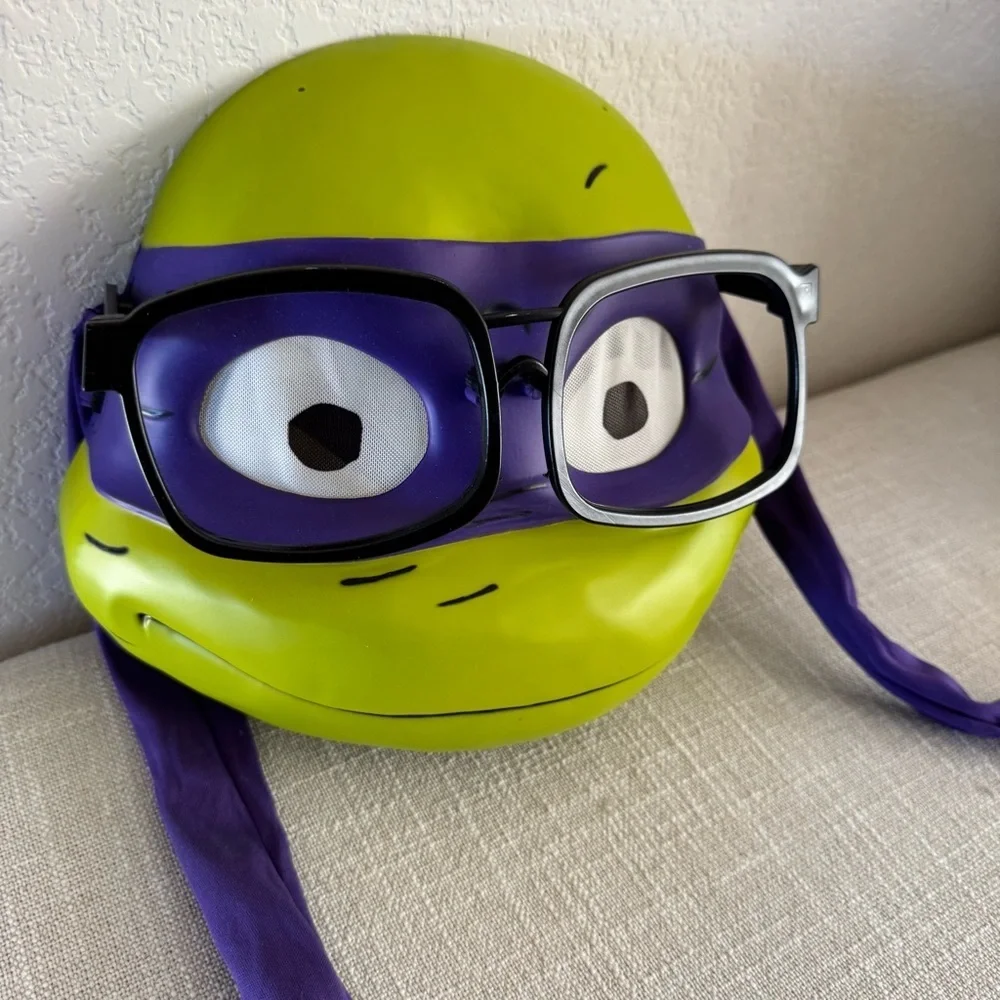 Nickelodeon TMNT Teenage Mutant Teenage Turtle Donatello Mask
